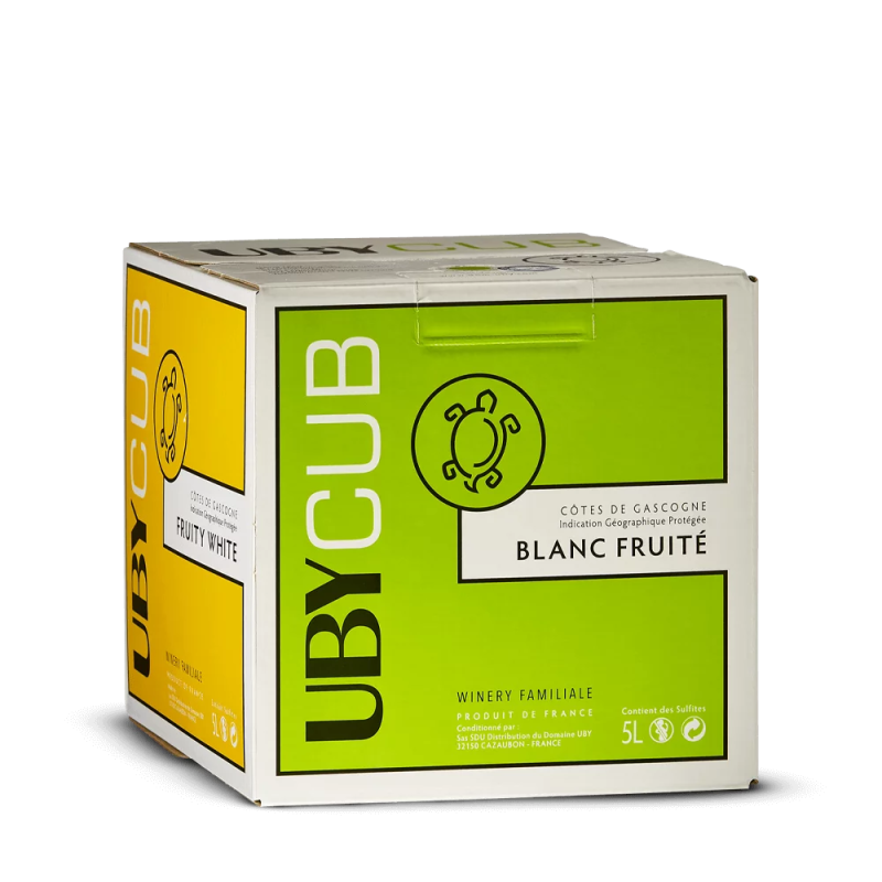 Domaine Uby - Les Tortues - Blanc Sec Fruité - BIB 5L